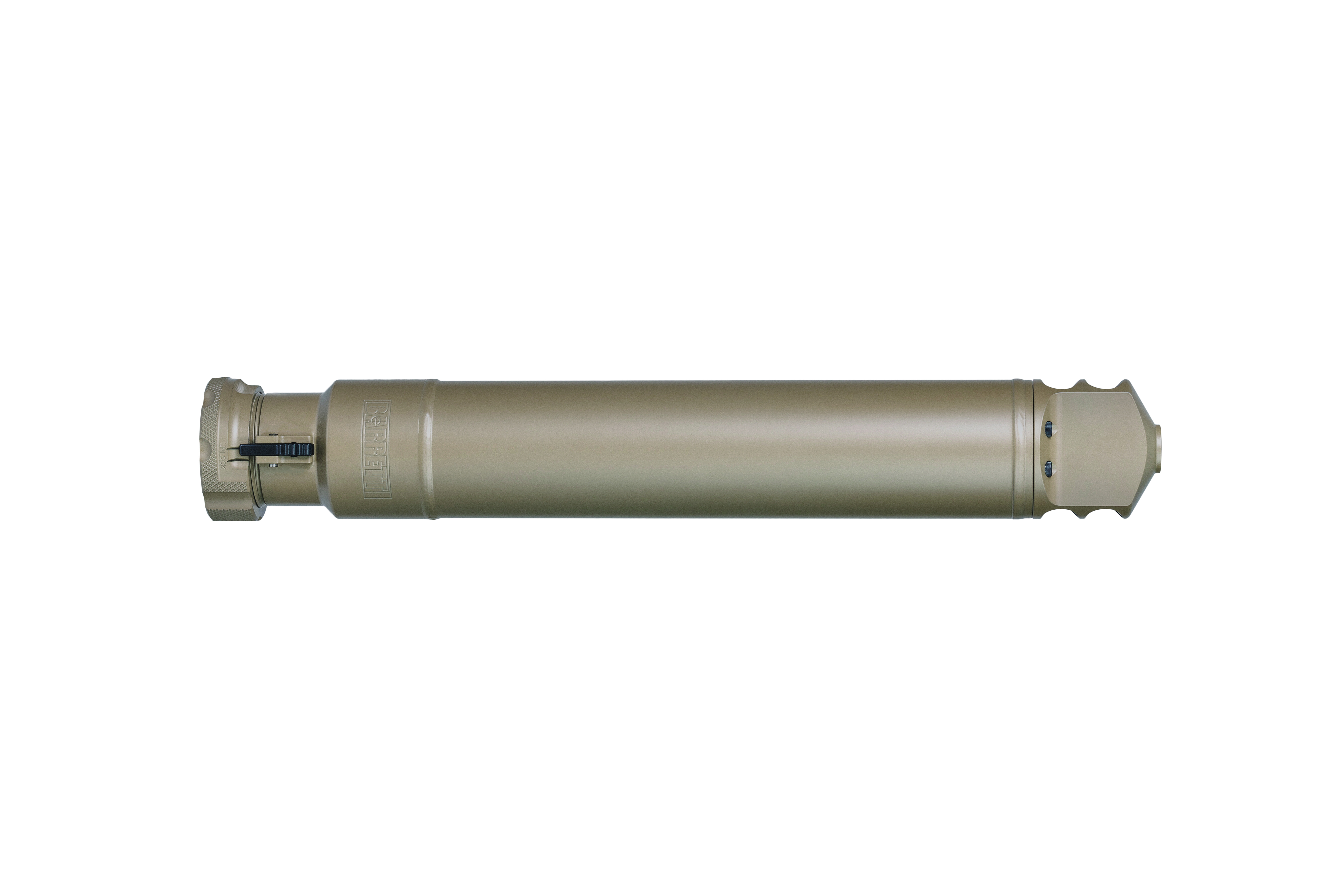 Barrett QDL Suppressor For M107A1 Up to .50 BMG (FDE)