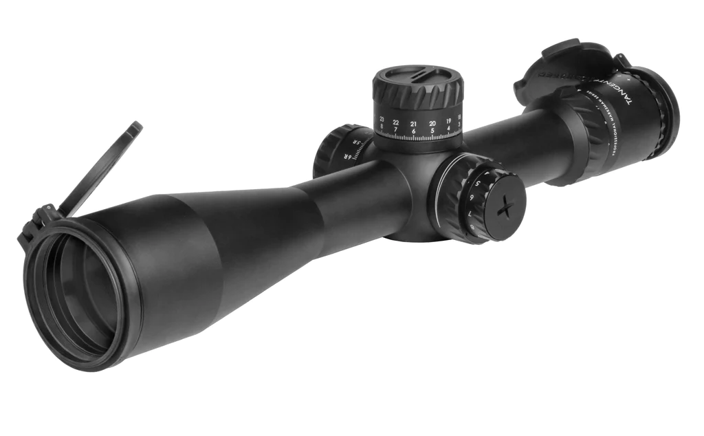 Tangent Theta TT735P Professional Marksman 7-35x56mm 36mm .1 MRAD DT Illum Gen 3 XR Fine Black Riflescope
