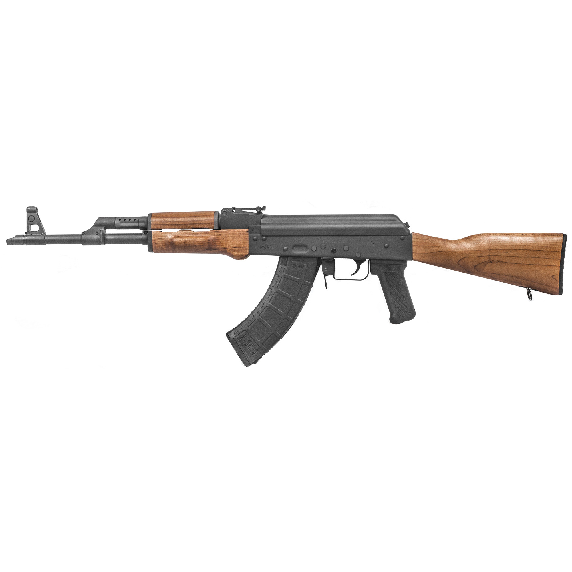 Century Arms VSKA 7.62x39 AK-47 Semi Auto Rifle 16.5" Barrel 30 Rounds Wood Furniture Black (RI3284-N)