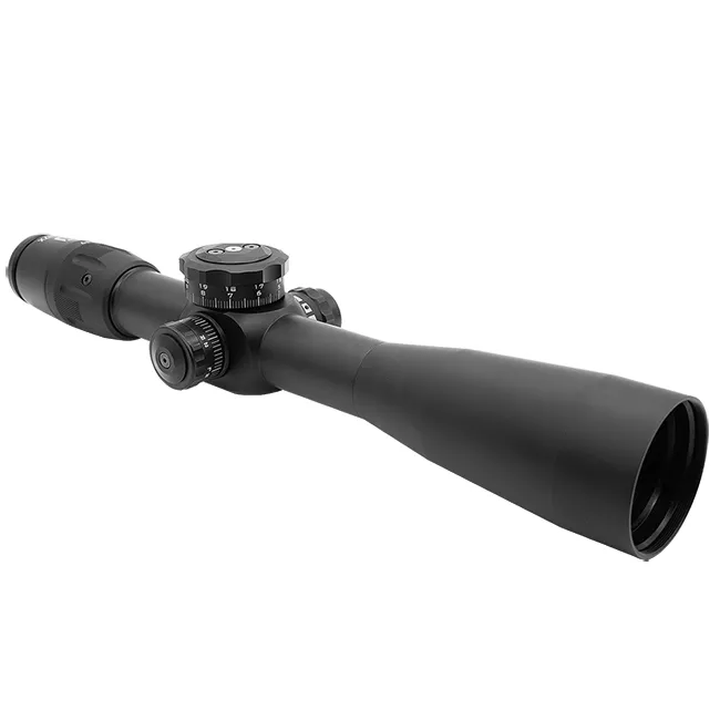US Optics FDN 17x 3.2-17x50mm FFP JVCR 34mm Tube Riflescope; Digital Red JVCR Reticle. Matte Black Finish, FDN-17X-JVCR; 8110690