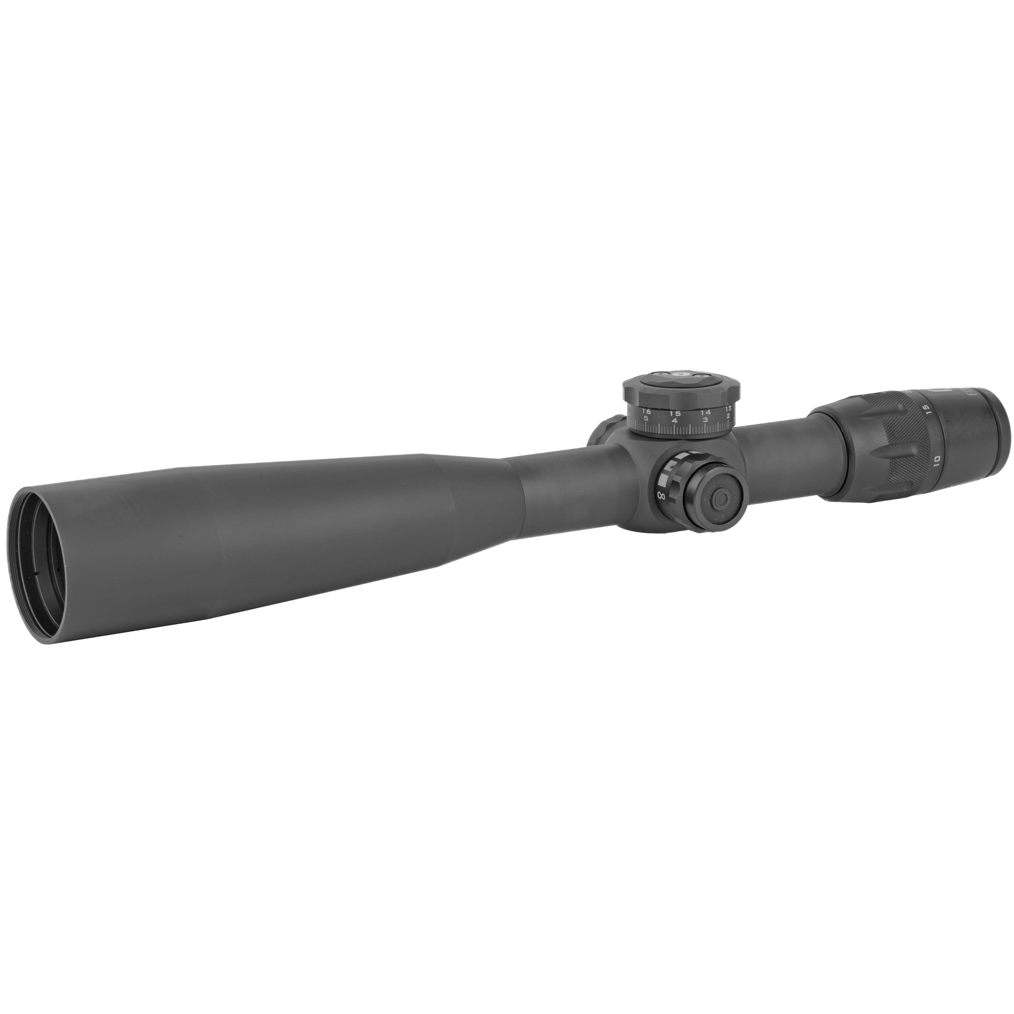 US Optics FDN 25x 5-25x52mm FFP JVCR 34mm Tube Riflescope; Digital Red JVCR Reticle. Matte Black Finish, FDN 25X JVCR; 811069022