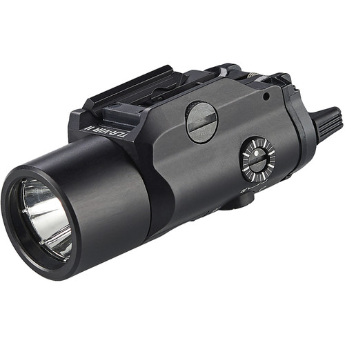Streamlight TLR-VIR II Compact Visible Weapon-Light with Infrared Light, Laser/Illuminator, 300 Lumens, Black Anodized Aluminum