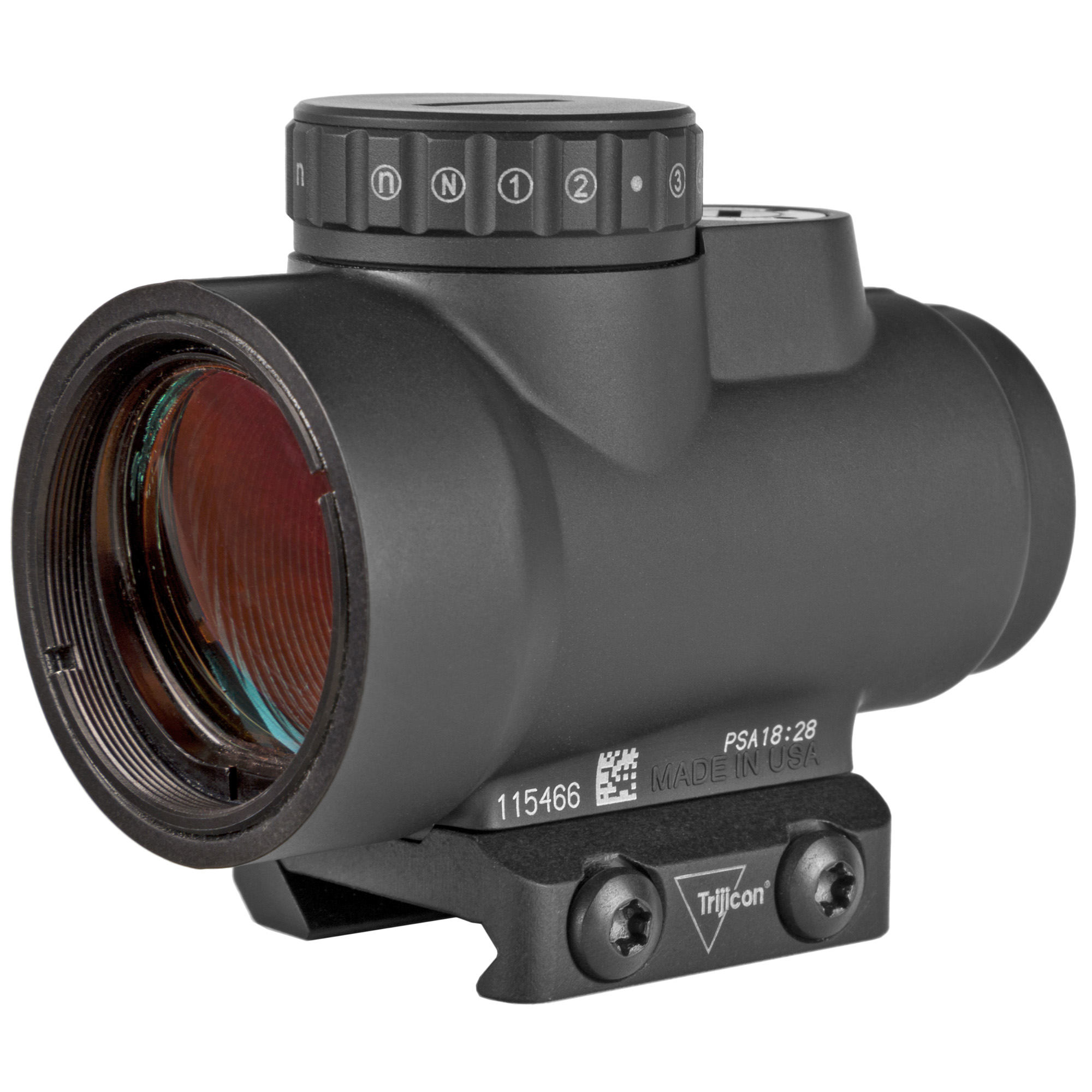Trijicon MRO HD 1x25mm Red Dot Sights, 68 MOA Reticle w/ 2.0 MOA Dot, Low Mount AC32067, Black, MRO-C-2200051, UPC: 719307616011