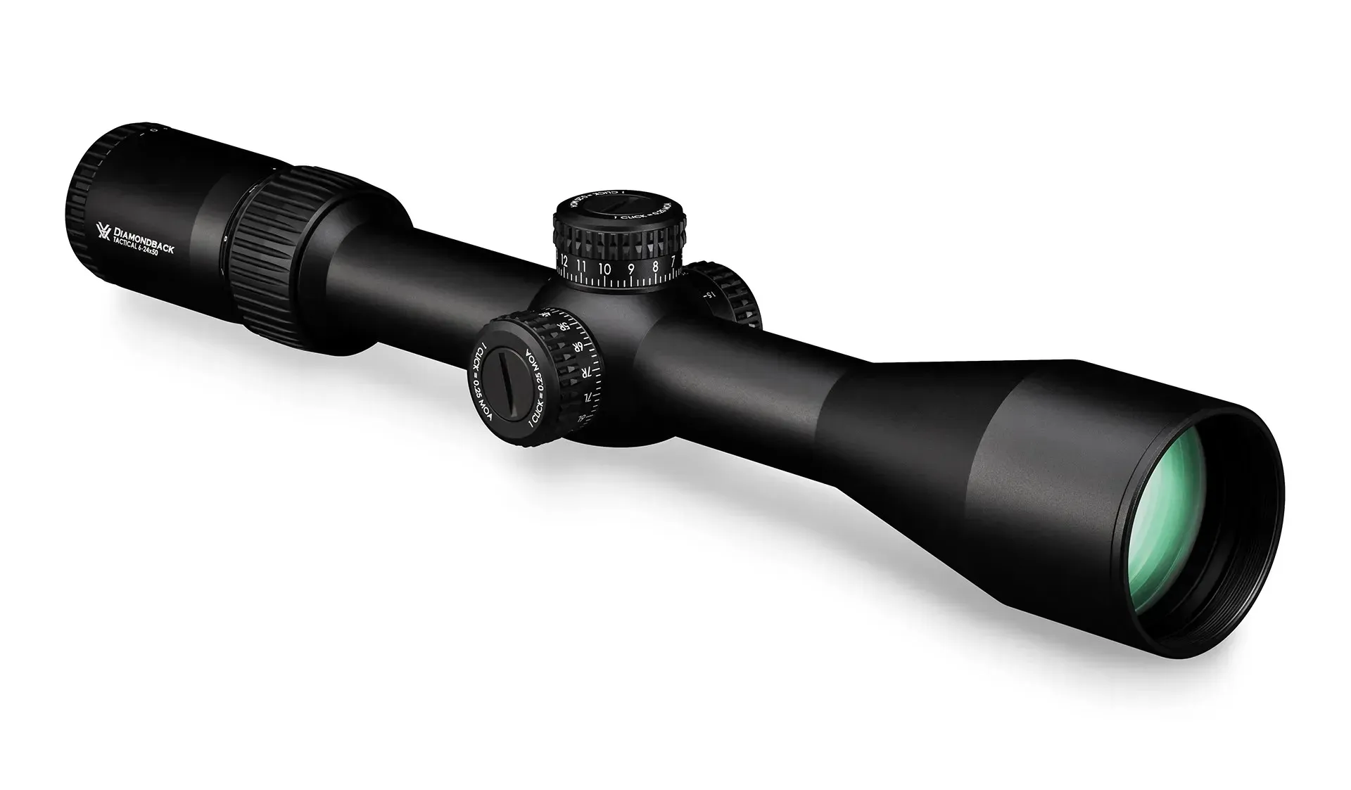 Vortex 6-24x50 Diamondback Tactical Riflescope (EBR-2C MRAD Reticle) MFR #DBK-10029, UPC: 875874009622,