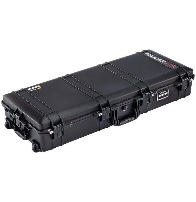 Pelican 1745 Air Long Rifle Case with Wheels 44" Polymer, with Foam Insert,  (Black), MPN # 017450-0001-110, UPC: 019428173661