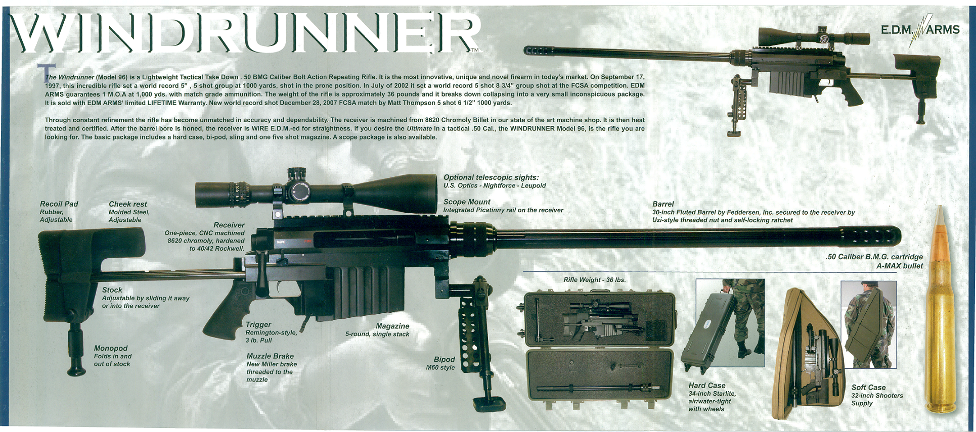 THOR XM408 Windrunner .408 CT