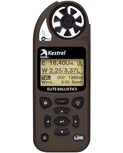 Kestrel 5700 Elite Weather Meter with Applied Ballistics with LiNK     (Flat Dark Earth)