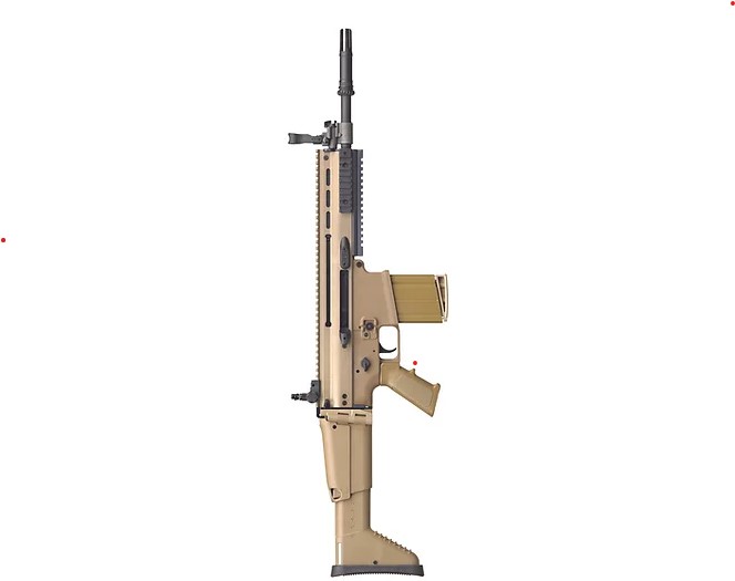 FN SCAR-L 16S SBR 5.56x45mm FDE 1x30rd (FN-SCAR-L-16S-SBR)