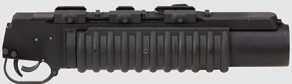 LMT Defense M203 40mm 9in Rail Mounted Blk