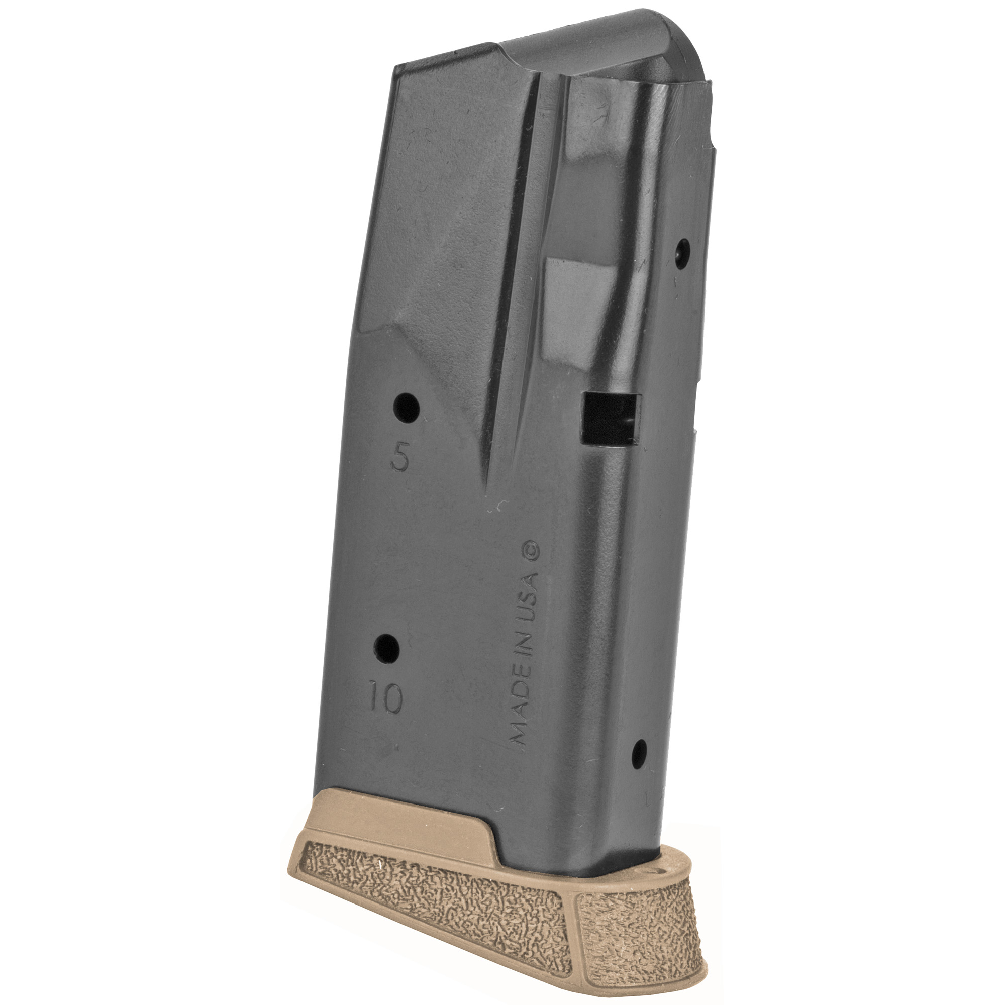 SIG Sauer P365 Micro Compact OEM Magazine ,9mm Luger, 10 Rounds, Extended,  Coyote Brown, MPN# MAG-365-9-10X-COY, UPC: 798681619