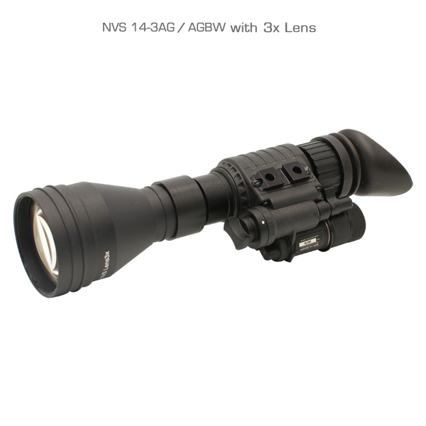 Newcon Optik AUTO-GATED BLACK AND WHITE NIGHT VISION MONOCULAR (NVS 14-3AGBW)
