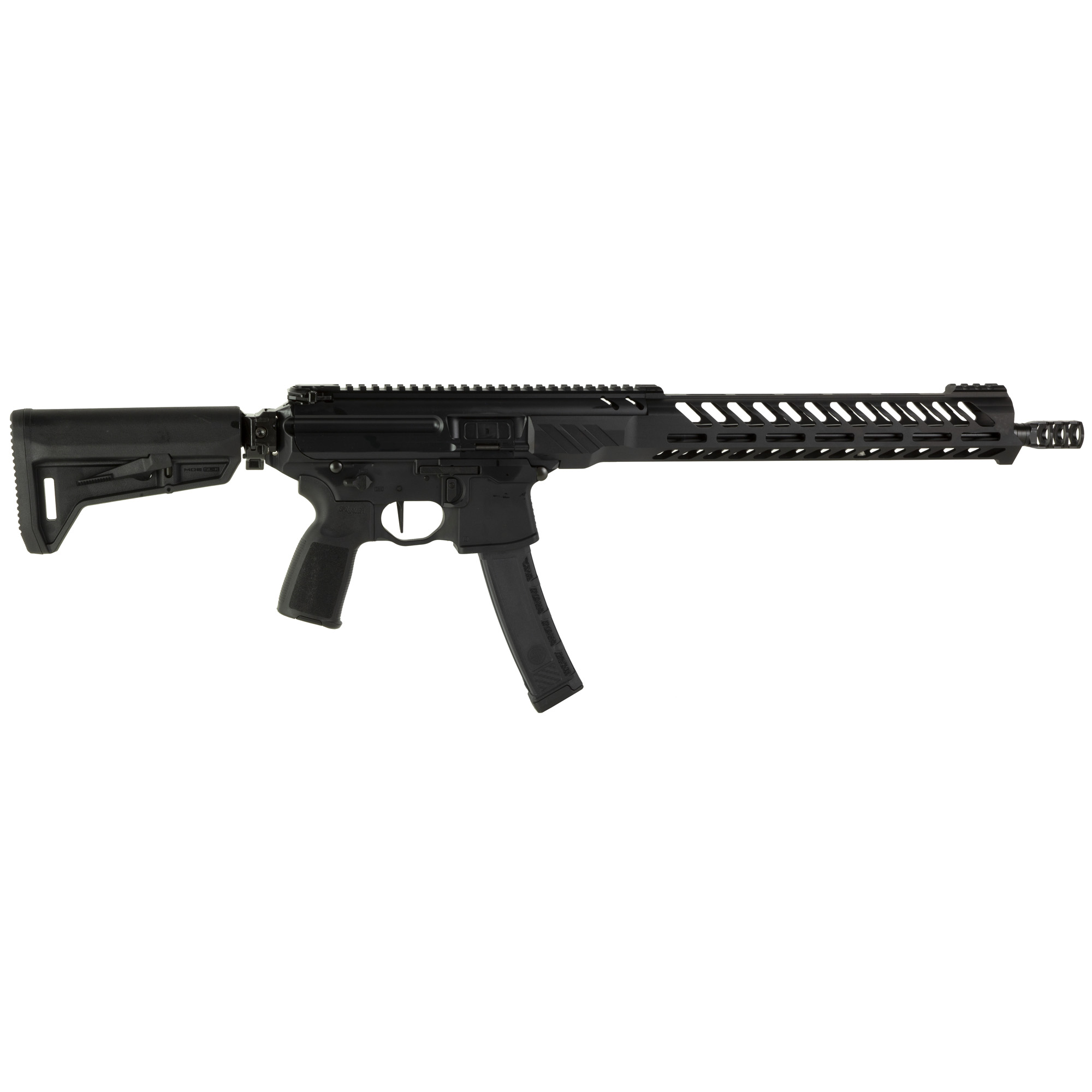 Sig Sauer MPX Competition Rifle | 9mm Luger |16" Barrel | Matte and Black Pistol Grip MPN # RMPX-16B-9-35 | UPC: 798681666751