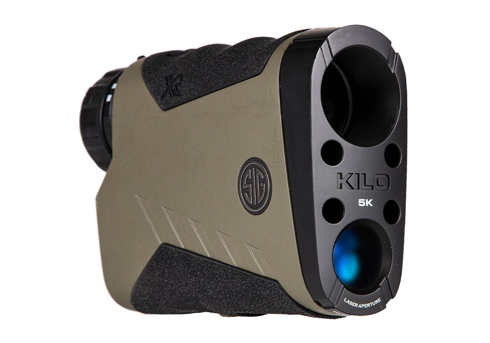 Sig Sauer KILO5K HD, 7x25mm Laser Rangefinder Monocular, Circle with Milling Grid Reticle, Flat Dark Earth, (FDE), MPN # SOK5K70