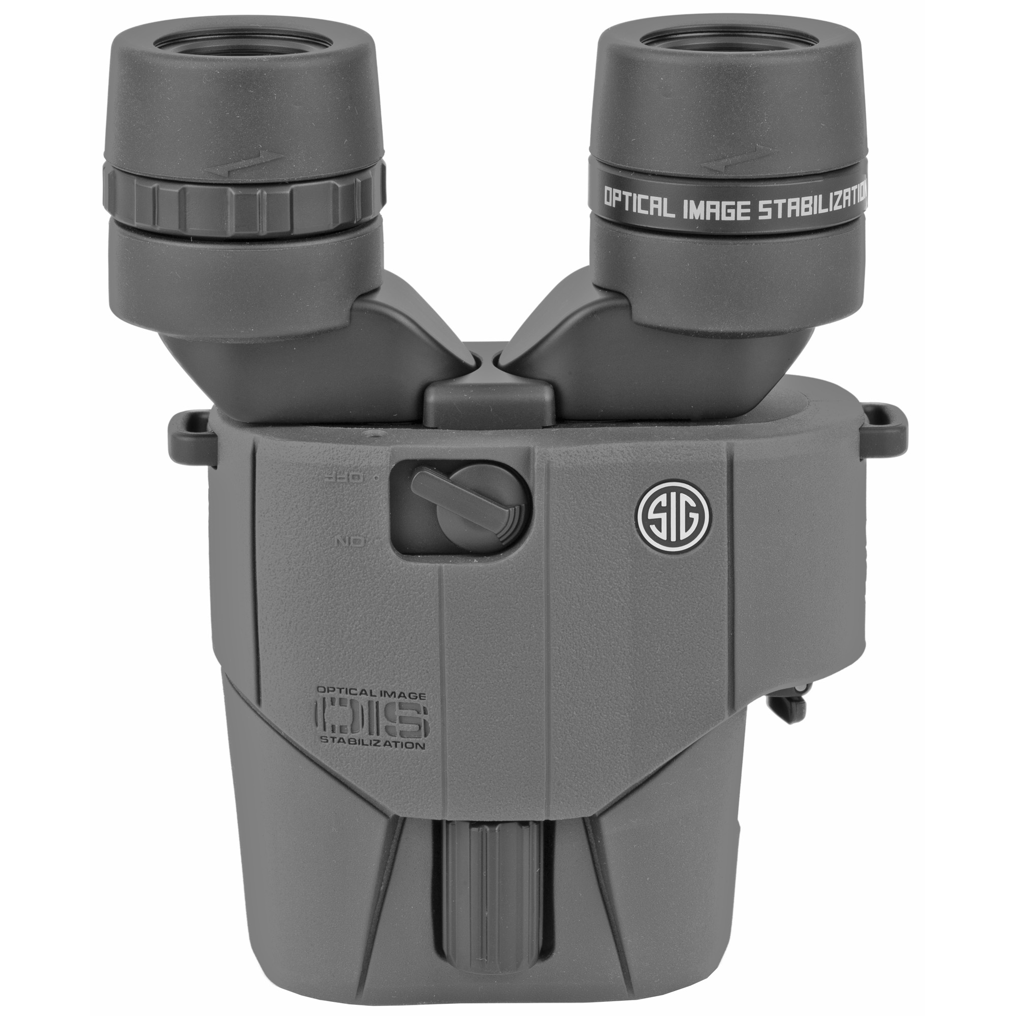 SIG Sauer Optics ZULU6 Image-Stabilized 10x30mm Binoculars,  Black/Graphite Finish, MPN #SOZ61001, UPC: 798681639069