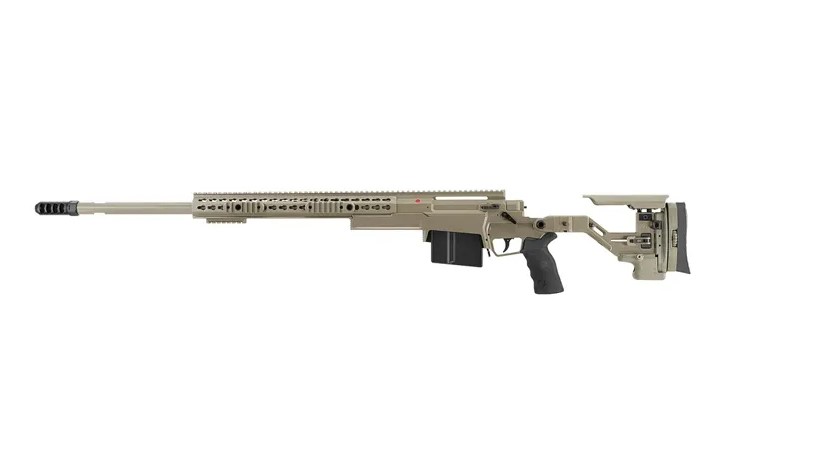Accuracy International AXSR Folding Rifle .338 Lapua Mag Elite Sands 27" (SR38L27MES)