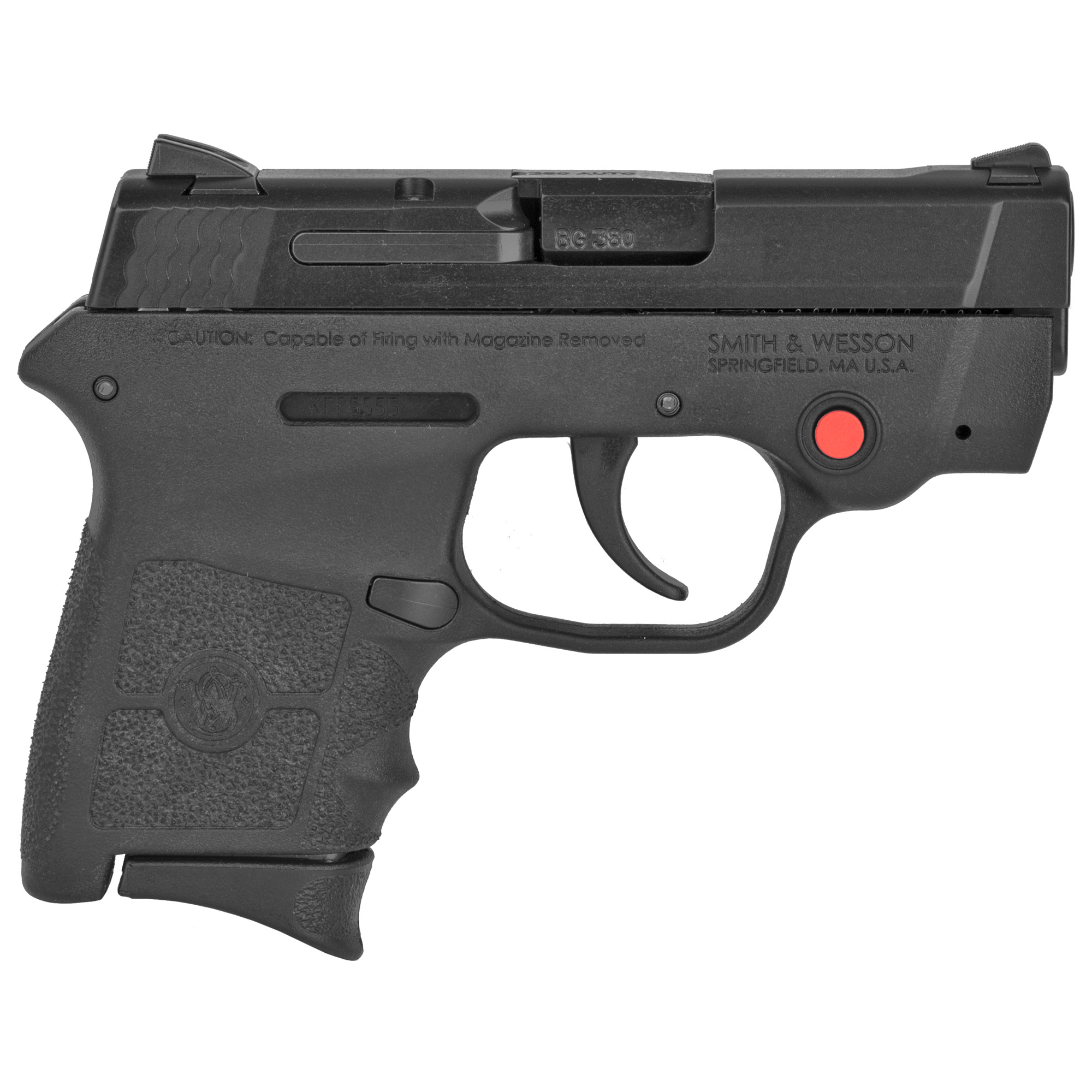 Smith & Wesson M&P Bodyguard 380 Crimson Trace 6rd Blk