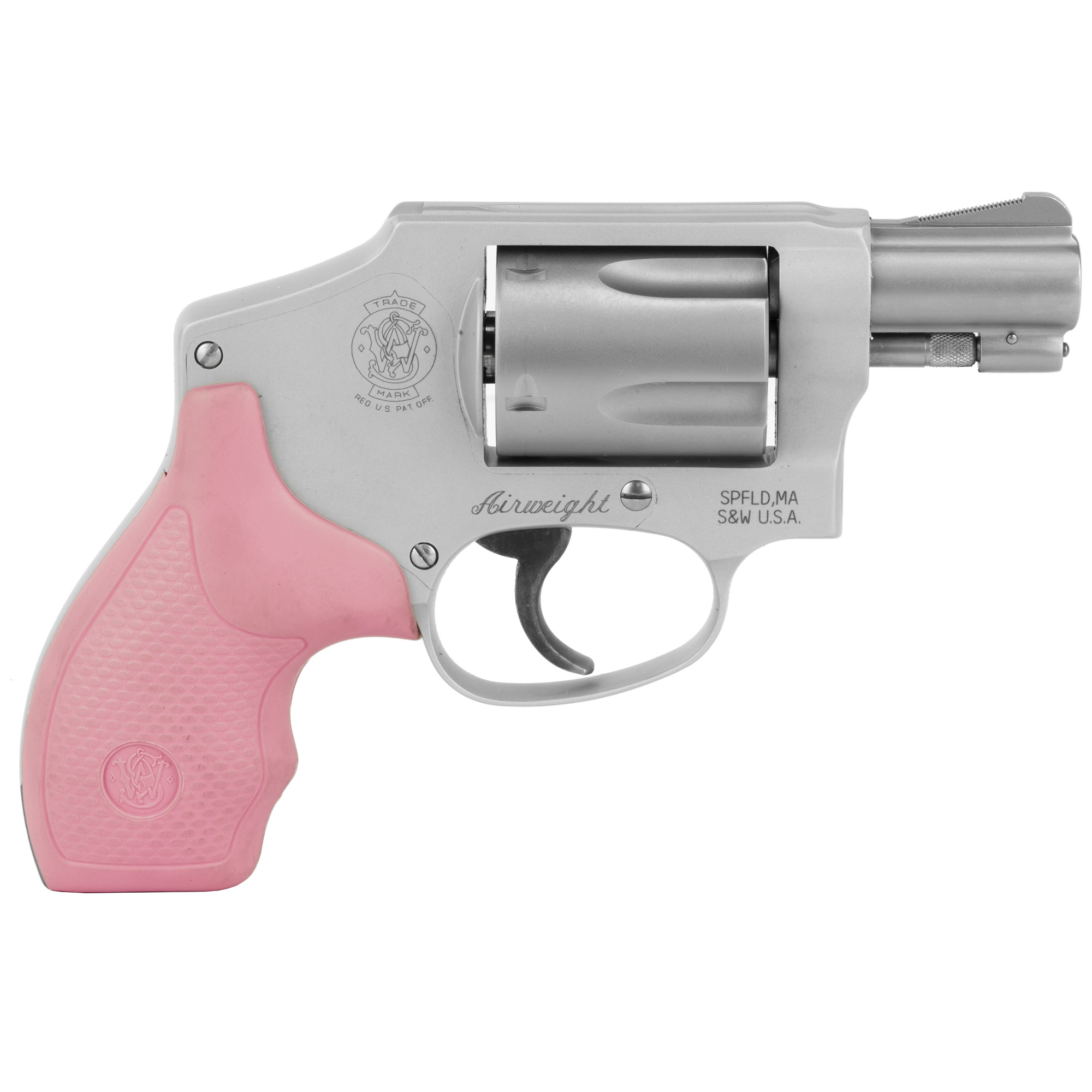 Smith & Wesson Model 642 DAO .38 SPL 5rd Stainless w/Pink Grips