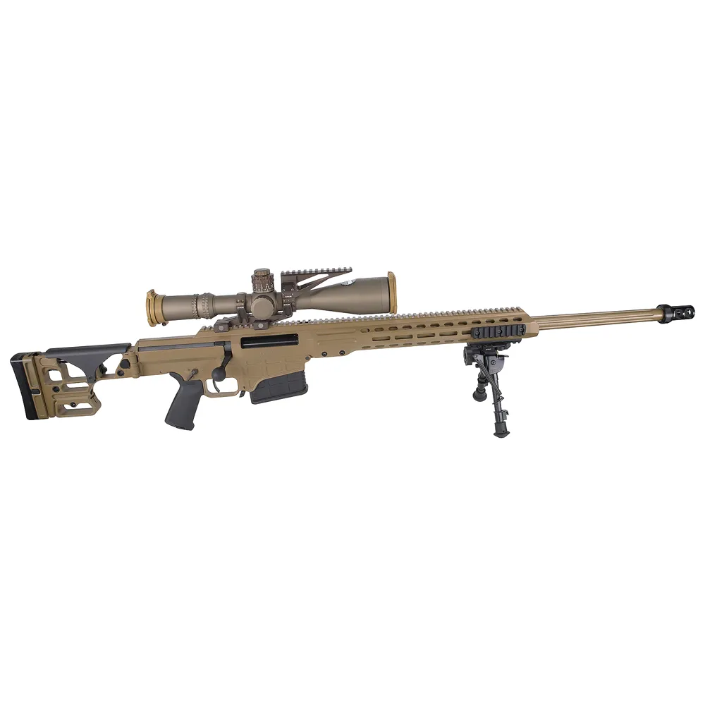 Barrett MK22 MOD 0 .300 Norma Mag SOCOM Coyote Brown 26″ Fluted Bbl 1:8″  Sniper Rifle Kit w/ATACR 7-35×56 T3 Reticle, and NF Mo