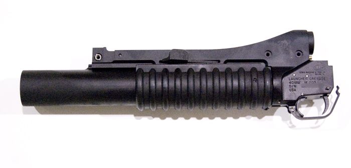 M203 RAIL MOUNT 40MM LAUNCHER W/ 12"
