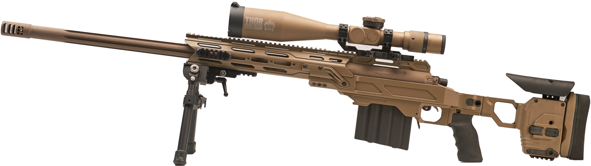 THOR TR375 Rifle .375CT Cadex Chassis Archives - THOR | Global Defense ...